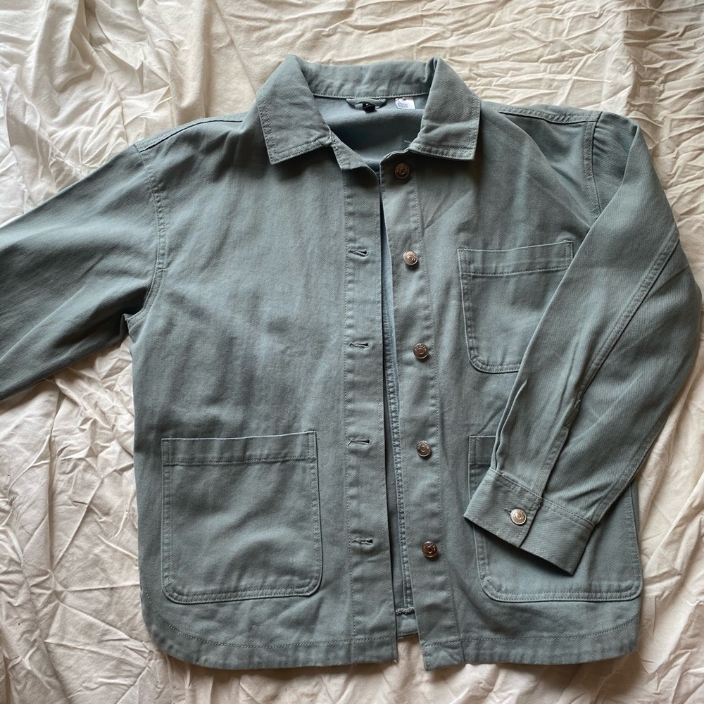 H&M Divided Mint Green Chore Jacket